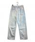 DRIES VAN NOTEN（ドリスヴァンノッテン）の古着「タイダイバギーデニムパンツ」｜ブルー