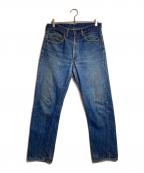 LEVI'Sリーバイス）の古着「USA製505ヴィンテージデニムパンツ」｜ネイビー