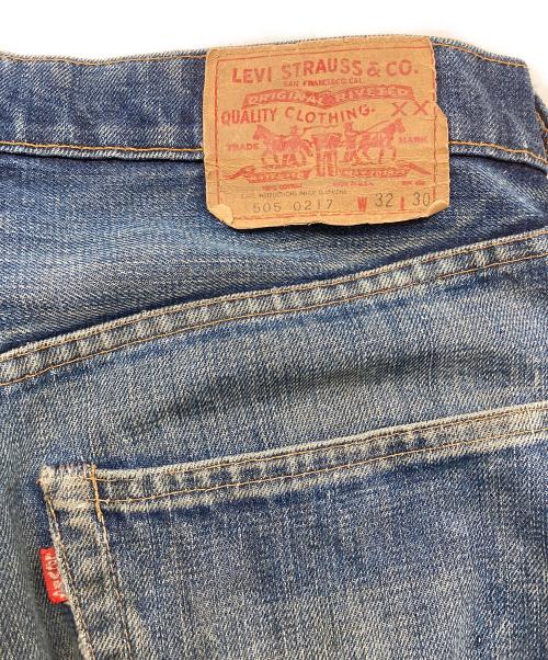 LEVI'S（リーバイス）LEVI'S (リーバイス) USA製505ヴィンテージデニムパンツ ネイビー サイズ:W32 L30の古着・服飾アイテム