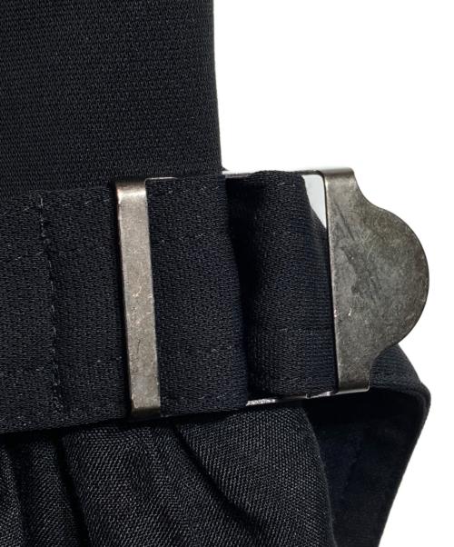 mixxdavid（ミックスデイビット）MIXXDAVID (ミックスデイビット) ロングジャンパースカート ブラック サイズ:Freeの古着・服飾アイテム