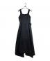 MIXXDAVID（ミックスデイビット）の古着「ロングジャンパースカート」｜ブラック