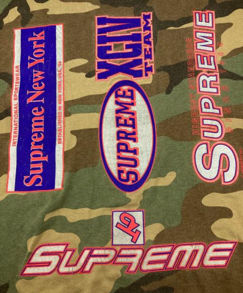 SUPREME（シュプリーム）SUPREME (シュプリーム) Multi Logos Tee グリーン サイズ:Lの古着・服飾アイテム