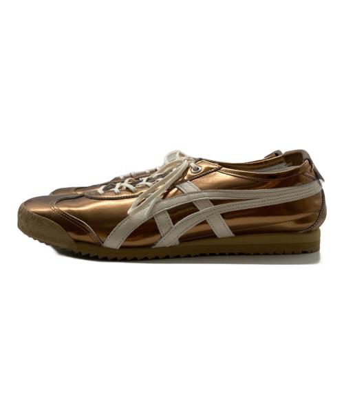 Onitsuka Tiger（オニツカタイガー）Onitsuka Tiger (オニツカタイガー) MEXICO 66 SD METALLIC SERIES ブラウン サイズ:US8の古着・服飾アイテム