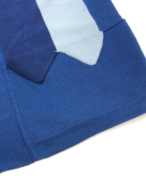 SUPREME（シュプリーム）SUPREME (シュプリーム) ArrowStriped poloSweater ブルー サイズ:Ｓの古着・服飾アイテム