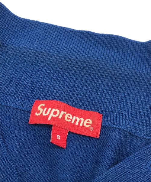 SUPREME（シュプリーム）SUPREME (シュプリーム) ArrowStriped poloSweater ブルー サイズ:Ｓの古着・服飾アイテム