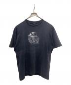 stussyステューシー）の古着「プリントTシャツ」｜ネイビー
