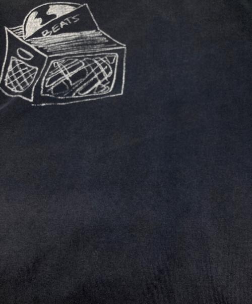 stussy（ステューシー）stussy (ステューシー) プリントTシャツ ネイビー サイズ:-の古着・服飾アイテム