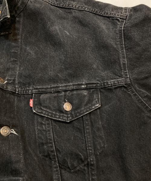 LEVI'S（リーバイス）LEVI'S (リーバイス) USA製70507ブラックデニムジャケット ブラック サイズ:XLの古着・服飾アイテム