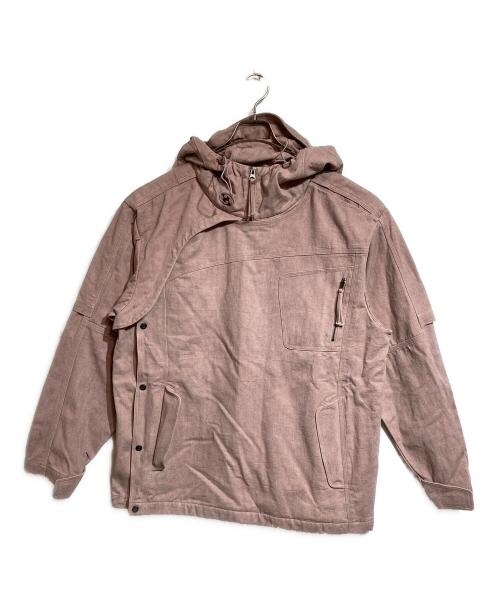 san san gear（サンサンギア）san san gear (サンサンギア) COTTON WASHED HOODIE JACKET ピンク サイズ:2の古着・服飾アイテム