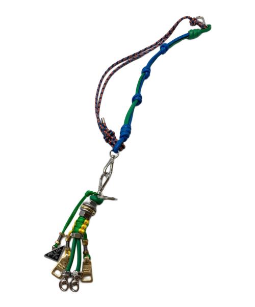 PRADA（プラダ）PRADA (プラダ) ポップストリングナッパレザーチャーム マルチカラーの古着・服飾アイテム