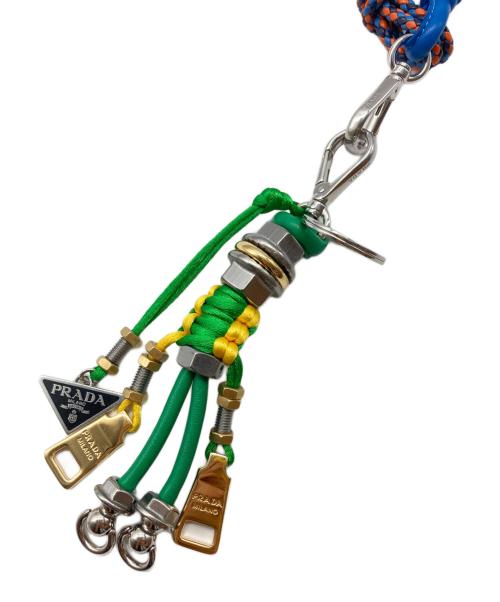 PRADA（プラダ）PRADA (プラダ) ポップストリングナッパレザーチャーム マルチカラーの古着・服飾アイテム