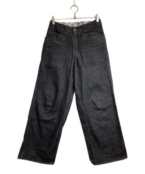 BEN DAVIS（ベンデイビス）BEN DAVIS (ベンデイビス) ゴリラカットバギーデニム ブラック サイズ:W30の古着・服飾アイテム