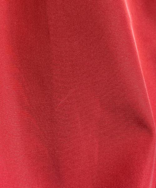 UN3D.（アンスリード）UN3D. (アンスリード) サイドギャザーボリュームスカート レッド サイズ:36の古着・服飾アイテム