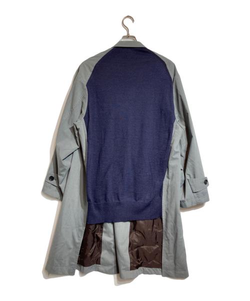 KOLOR（カラー）KOLOR (カラー) ウーリータフタコート グレー サイズ:2の古着・服飾アイテム