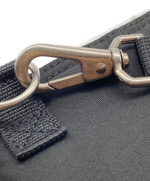 PORTER（ポーター）PORTER (ポーター) COMME des GARCONS (コムデギャルソン) エステルコーデュラオックスショルダーポーチ ブラックの古着・服飾アイテム