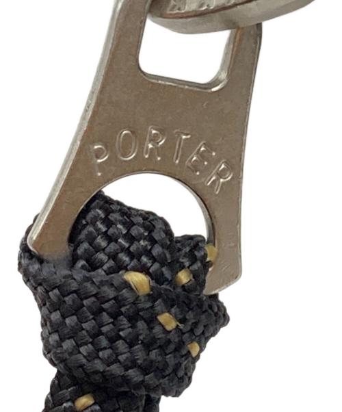 PORTER（ポーター）PORTER (ポーター) COMME des GARCONS (コムデギャルソン) エステルコーデュラオックスショルダーポーチ ブラックの古着・服飾アイテム