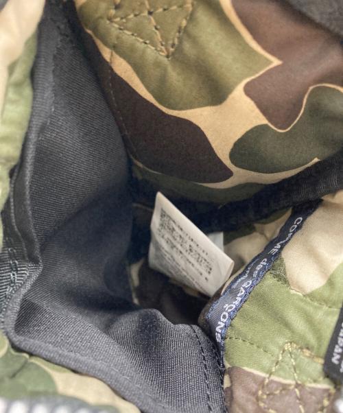 PORTER（ポーター）PORTER (ポーター) COMME des GARCONS (コムデギャルソン) エステルコーデュラオックスショルダーポーチ ブラックの古着・服飾アイテム