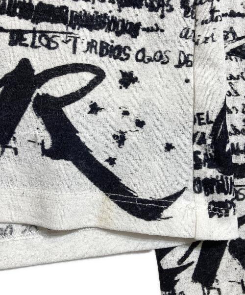 Jean Paul Gaultier FEMME（ジャンポールゴルチエ フェム）Jean Paul GAULTIER FEMME (ジャンポールゴルチェフェム) 総柄パワーネットカットソー ホワイト サイズ:40の古着・服飾アイテム