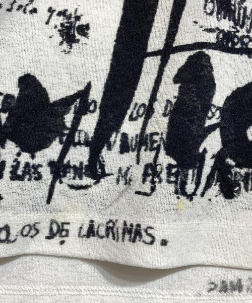 Jean Paul Gaultier FEMME（ジャンポールゴルチエ フェム）Jean Paul GAULTIER FEMME (ジャンポールゴルチェフェム) 総柄パワーネットカットソー ホワイト サイズ:40の古着・服飾アイテム