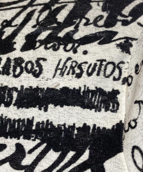 Jean Paul Gaultier FEMME（ジャンポールゴルチエ フェム）Jean Paul GAULTIER FEMME (ジャンポールゴルチェフェム) 総柄パワーネットカットソー ホワイト サイズ:40の古着・服飾アイテム