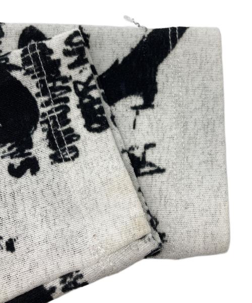 Jean Paul Gaultier FEMME（ジャンポールゴルチエ フェム）Jean Paul GAULTIER FEMME (ジャンポールゴルチェフェム) 総柄パワーネットカットソー ホワイト サイズ:40の古着・服飾アイテム