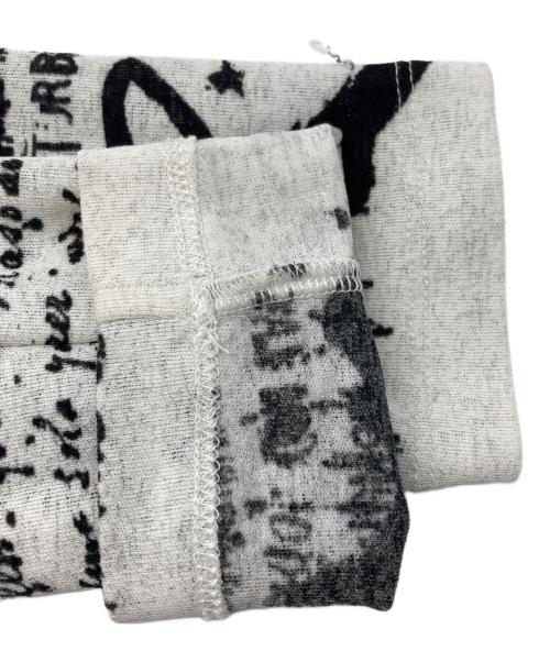 Jean Paul Gaultier FEMME（ジャンポールゴルチエ フェム）Jean Paul GAULTIER FEMME (ジャンポールゴルチェフェム) 総柄パワーネットカットソー ホワイト サイズ:40の古着・服飾アイテム