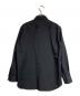 JIL SANDER (ジルサンダー) WOOL GABARDINE SHIRT ブラック サイズ:37：40000円