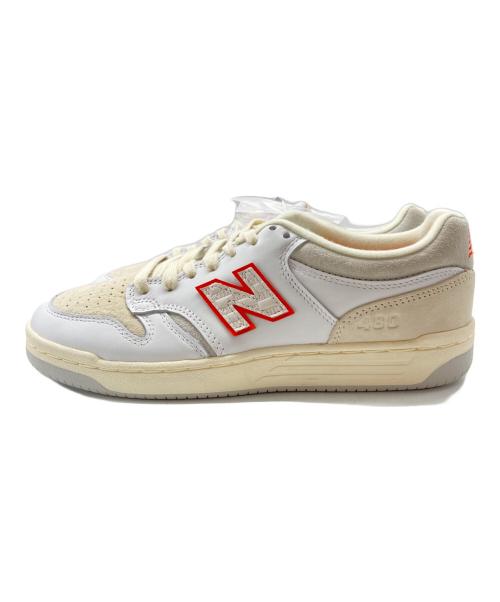 NEW BALANCE（ニューバランス）NEW BALANCE (ニューバランス) KITH (キス) Numeric480 ホワイト サイズ:26.5㎝の古着・服飾アイテム