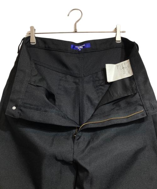 JUNYA WATANABE MAN（ジュンヤワタナベマン）JUNYA WATANABE MAN (ジュンヤワタナベマン) エステルヘビーツイル×フェイクレザーパンツ ブラック サイズ:Mの古着・服飾アイテム