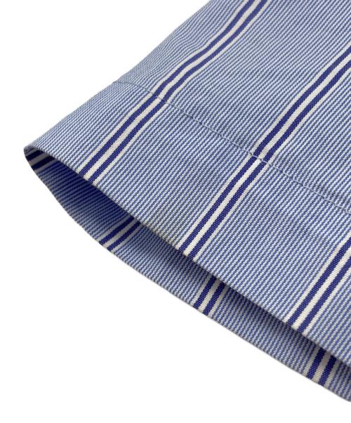 yoshio kubo（ヨシオクボ）yoshio kubo (ヨシオクボ) PACKABLE SHIRT COAT ブルー サイズ:1の古着・服飾アイテム