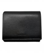 JIL SANDERジルサンダー）の古着「コンパクトウォレット」｜ブラック