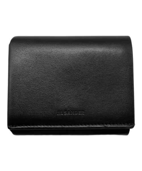 JIL SANDER（ジルサンダー）JIL SANDER (ジルサンダー) コンパクトウォレット ブラックの古着・服飾アイテム