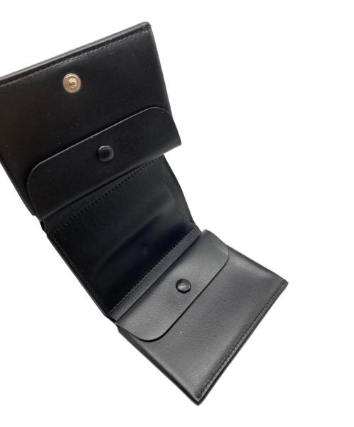 JIL SANDER（ジルサンダー）JIL SANDER (ジルサンダー) コンパクトウォレット ブラックの古着・服飾アイテム