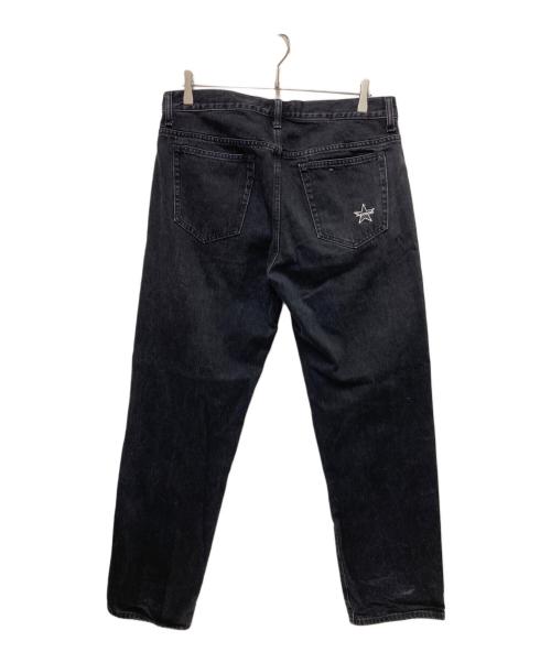 SUPREME（シュプリーム）SUPREME (シュプリーム) スター刺繍デニムパンツ ブラック サイズ:32の古着・服飾アイテム