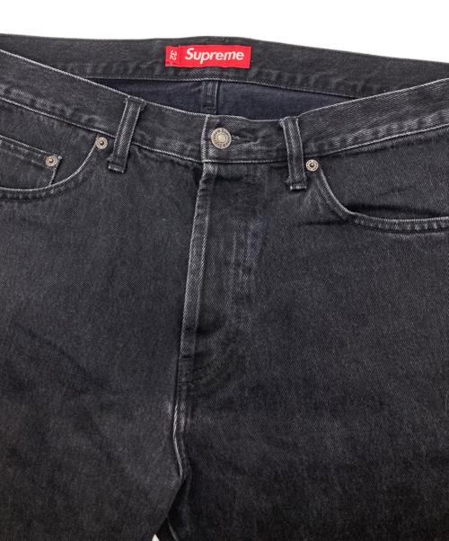 SUPREME（シュプリーム）SUPREME (シュプリーム) スター刺繍デニムパンツ ブラック サイズ:32の古着・服飾アイテム