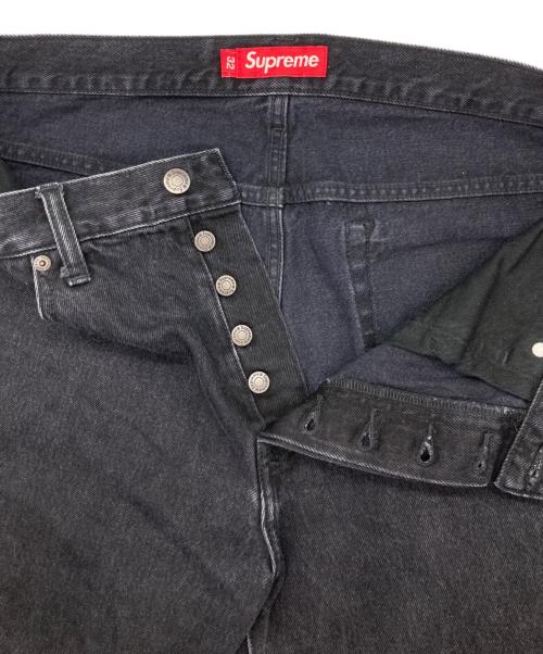 SUPREME（シュプリーム）SUPREME (シュプリーム) スター刺繍デニムパンツ ブラック サイズ:32の古着・服飾アイテム
