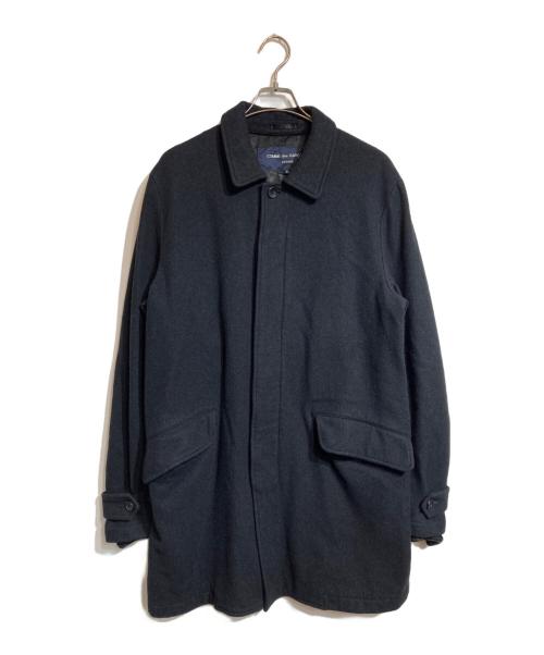COMME des GARCONS HOMME（コムデギャルソン オム）COMME des GARCONS HOMME (コムデギャルソン オム) ウーステンカラーコート ブラック サイズ:Sの古着・服飾アイテム