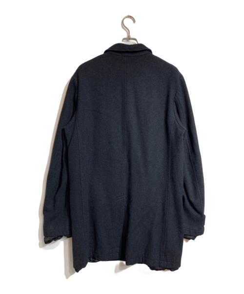 COMME des GARCONS HOMME（コムデギャルソン オム）COMME des GARCONS HOMME (コムデギャルソン オム) ウーステンカラーコート ブラック サイズ:Sの古着・服飾アイテム
