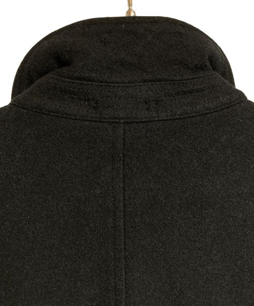 COMME des GARCONS HOMME（コムデギャルソン オム）COMME des GARCONS HOMME (コムデギャルソン オム) ウーステンカラーコート ブラック サイズ:Sの古着・服飾アイテム