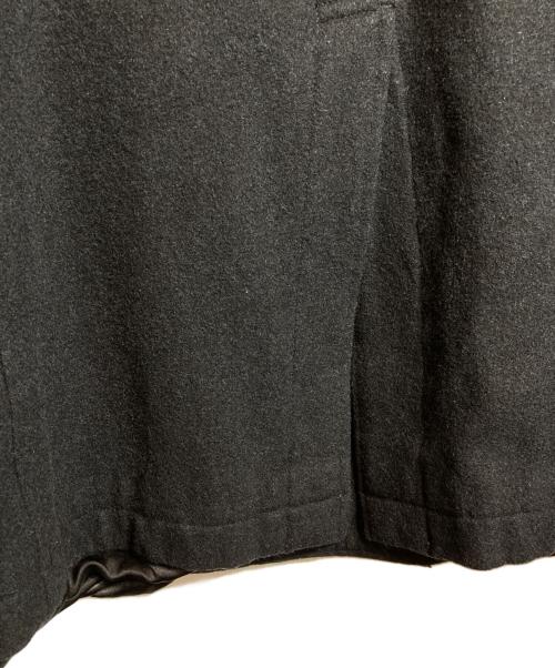 COMME des GARCONS HOMME（コムデギャルソン オム）COMME des GARCONS HOMME (コムデギャルソン オム) ウーステンカラーコート ブラック サイズ:Sの古着・服飾アイテム