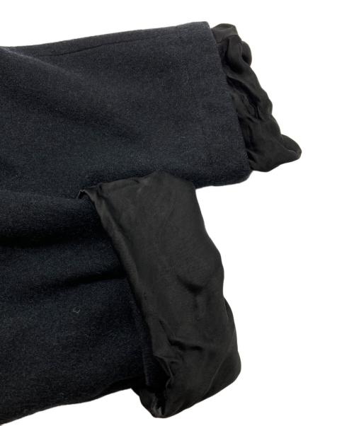 COMME des GARCONS HOMME（コムデギャルソン オム）COMME des GARCONS HOMME (コムデギャルソン オム) ウーステンカラーコート ブラック サイズ:Sの古着・服飾アイテム