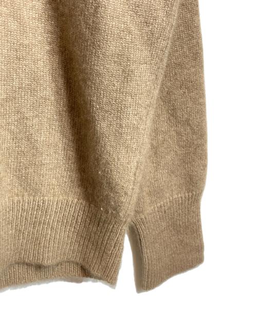 KAPTAIN SUNSHINE（キャプテンサンシャイン）KAPTAIN SUNSHINE (キャプテンサンシャイン) Cashmere V-Neck Pullover ブラウン サイズ:36の古着・服飾アイテム