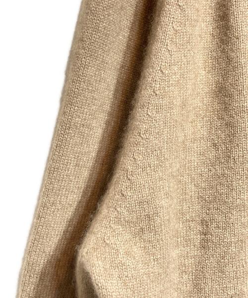 KAPTAIN SUNSHINE（キャプテンサンシャイン）KAPTAIN SUNSHINE (キャプテンサンシャイン) Cashmere V-Neck Pullover ブラウン サイズ:36の古着・服飾アイテム