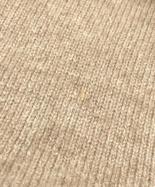 KAPTAIN SUNSHINE（キャプテンサンシャイン）KAPTAIN SUNSHINE (キャプテンサンシャイン) Cashmere V-Neck Pullover ブラウン サイズ:36の古着・服飾アイテム