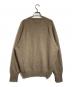 KAPTAIN SUNSHINE (キャプテンサンシャイン) Cashmere V-Neck Pullover ブラウン サイズ:36：18000円