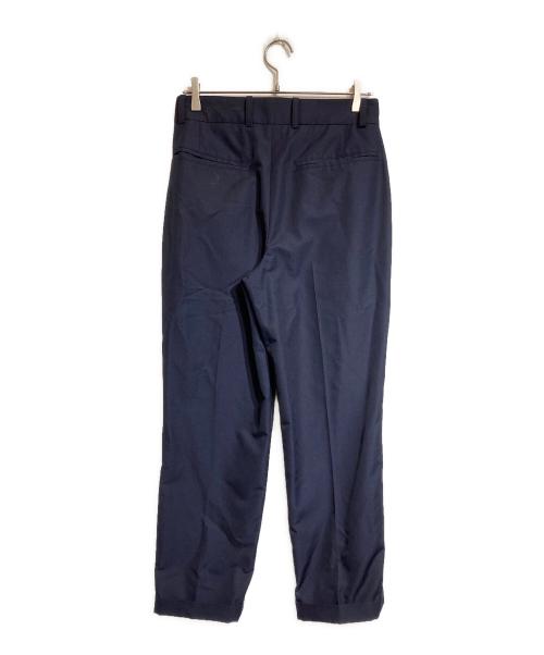 nobuyuki matsui（ノブユキマツイ）nobuyuki matsui (ノブユキマツイ) モヘアスラックス ネイビー サイズ:3の古着・服飾アイテム