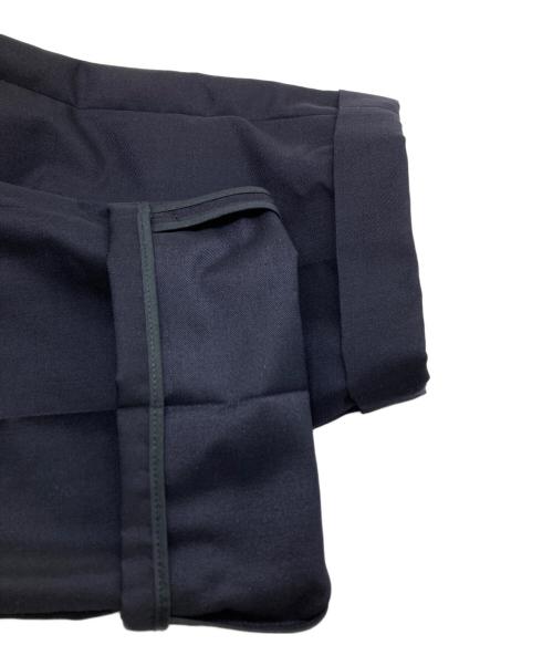 nobuyuki matsui（ノブユキマツイ）nobuyuki matsui (ノブユキマツイ) モヘアスラックス ネイビー サイズ:3の古着・服飾アイテム