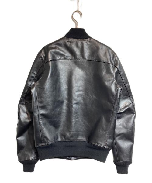 Thee Hysteric XXX（ジィ ヒステリックトリプルエックス）Thee Hysteric XXX (ジィ ヒステリックトリプルエックス) カウレザーA-1ジャケット ブラック サイズ:Ｓの古着・服飾アイテム