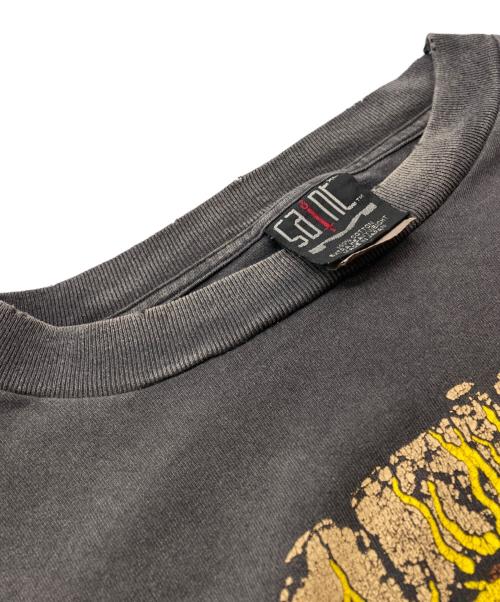 SAINT MICHAEL（セントマイケル）SAINT MICHAEL (セントマイケル) LS TEE/LIVE IN HELL グレー サイズ:XLの古着・服飾アイテム