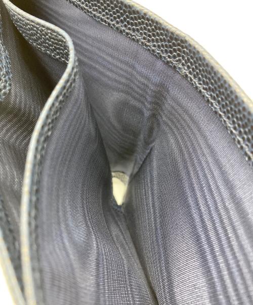 Salvatore Ferragamo（サルヴァトーレ フェラガモ）Salvatore Ferragamo (サルヴァトーレ フェラガモ) ガンチーニ2つ折り財布 ネイビーの古着・服飾アイテム